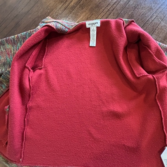 Vintage Easy Spirit made in Hong Kong wool blend button up jacket size M - Picture 12 of 16